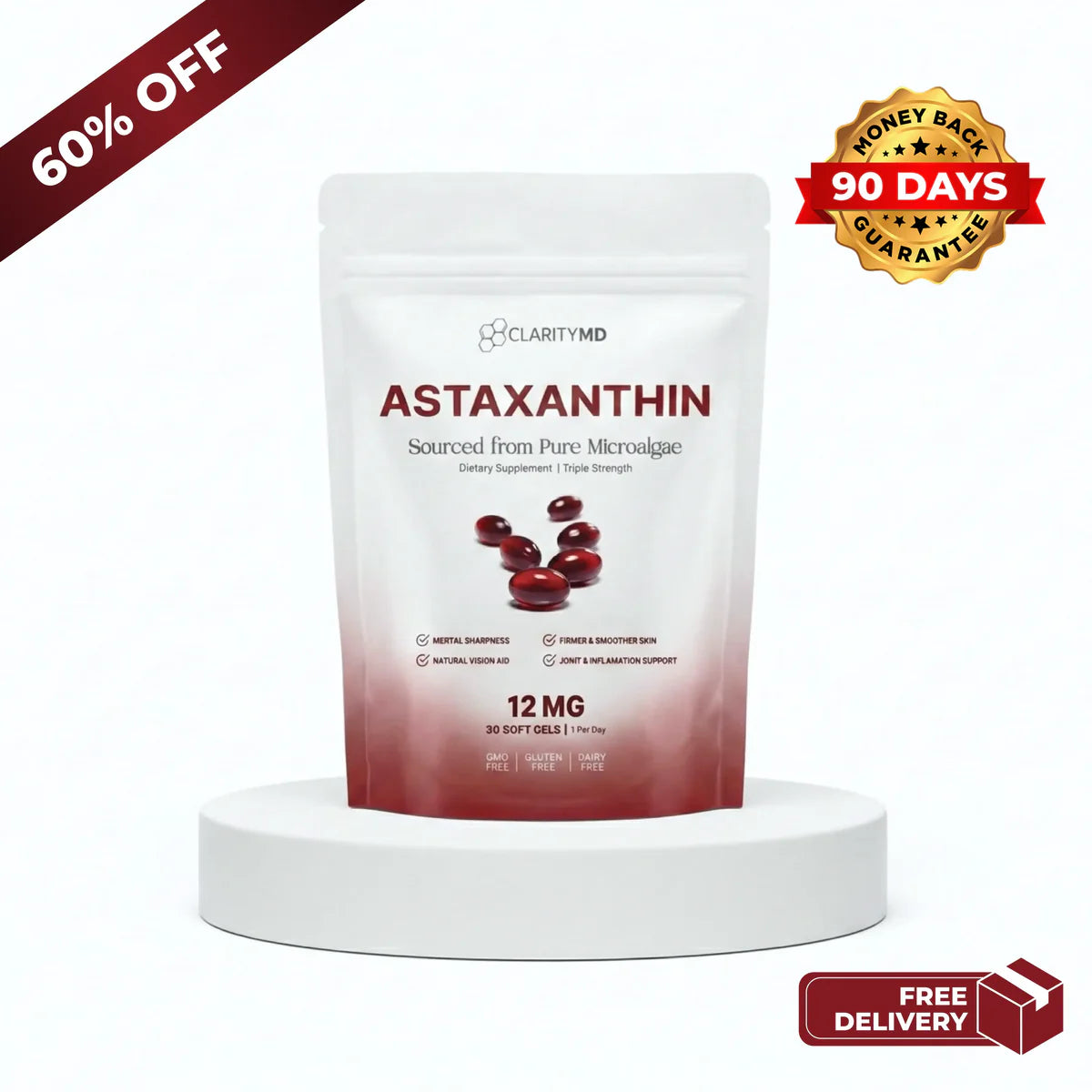 Triple-Strength Astaxanthin Support