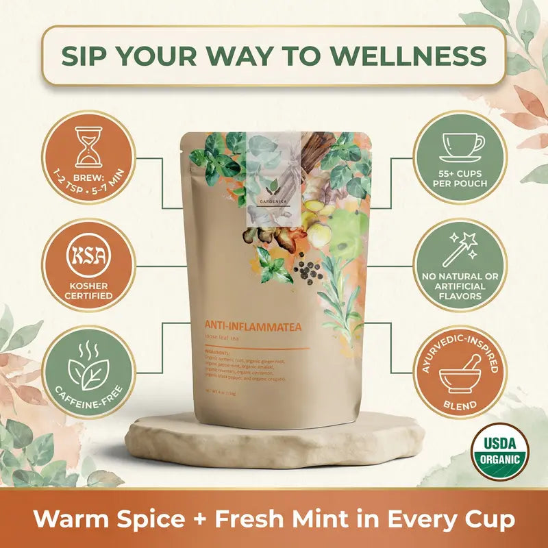 Organic Anti-Inflammatory Herbal Tea